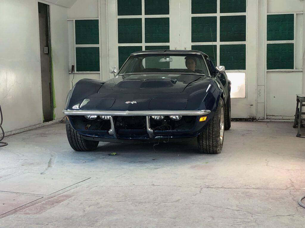 black corvette