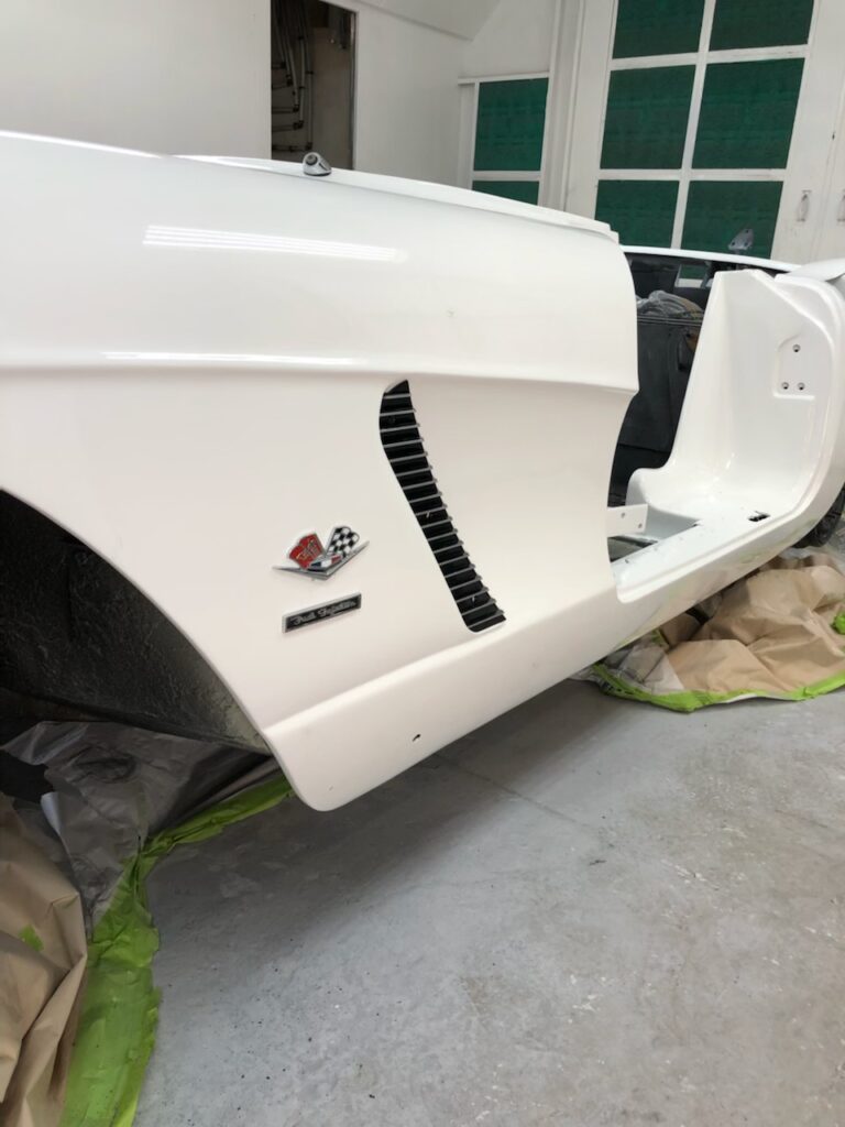 white corvette