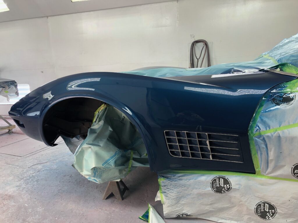car being painted
